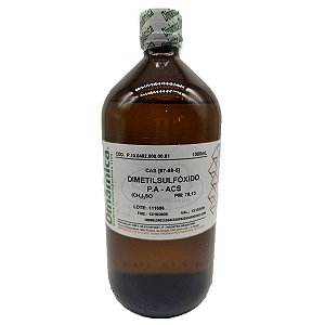 Dimetilsulfóxido DMSO PA ACS 1000Ml