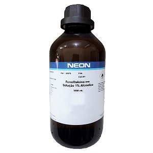 Fenolftaleína Solução Alcóolica a 1% 1Lt Neon