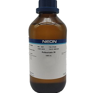 Polisorbato Tween 20 frasco 1000Ml