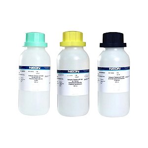 Kit Soluções Tampão Phmetro Ph 4, 7 e 10 500 Ml Neon