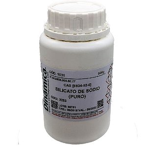 Silicato de sodio puro 500g Dinamica