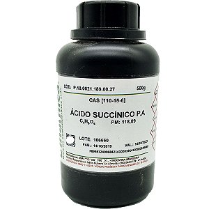 Acido Succinico PA ACS 500GR Dinamica