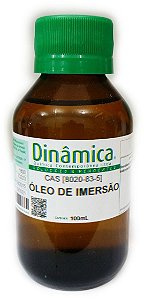 Óleo de imersão 100Ml Dinâmica