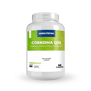 Coenzima Q10 - 100 mg -  60 cápsulas - 60 porções - Newnutrition