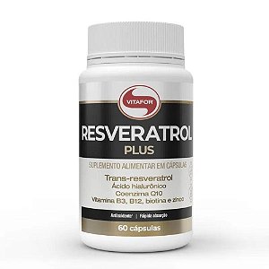 Resveratrol Plus 60 cápsulas - Vitafor
