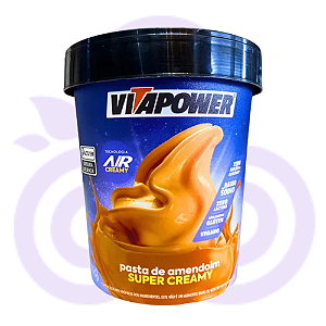 Pasta de Amendoim - Sabor Super Creamy - Pote 600g - Vitapower Air - Vitafor