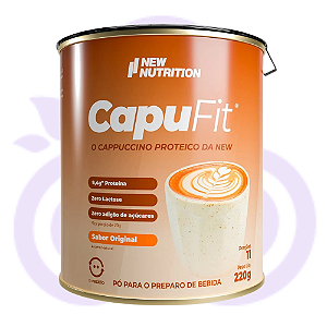 Cappuccino CAPUFIT® 220g Lata - Newnutrition