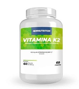Vitamina K2 (MK7) - 60 cápsulas (60 porções) - Newnutrition