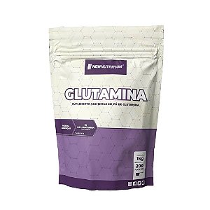 Glutamina- 1kg (200 porções) - Newnutrition