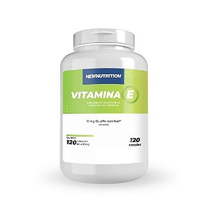 Vitamina E - 120 cápsulas - Newnutrition