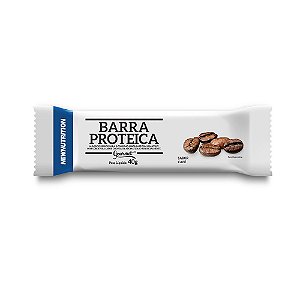 Barra Proteica Gourmet 40g - Sabor Café - Newnutrition