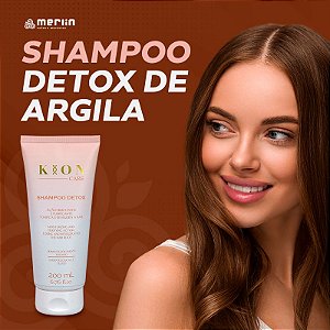 Shampoo Revitalizante Detox de Argila - 200ml - Kion Care