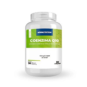 Coenzima Q10 - 100 mg -  30 cápsulas - 30 porções