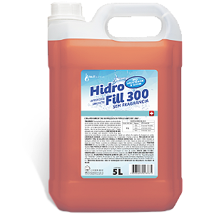 Detergente concentrado para pisos de 5L HidroFill 300 s/ fragrância