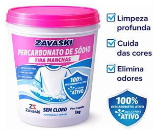 Percarbonato De Sodio Tira Manchas Sem Cloro 100% Puro