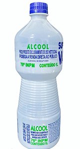 Álcool líquido 46% 1L