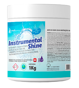 Detergente abrilhantador em pó de 1kg Instrumental Shine