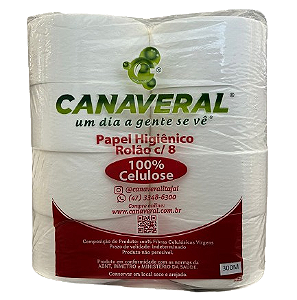 Papel higiênico rolão plus 100% celulose 300m com 8