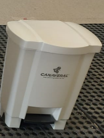 Lixeira com pedal 18 litros s/ rodas Tonk