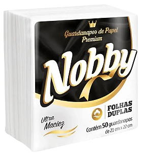 Guardanapo folha dupla pequeno com 50
