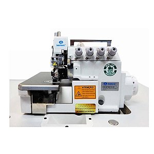 Máquina de Costura Overlock Industrial Sansei SA-M798D-4-24 Ponto Cadeia Direct Drive