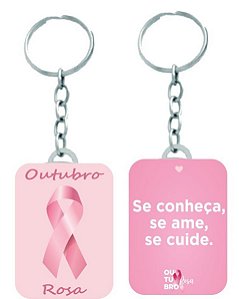 Chaveiro Outubro Rosa