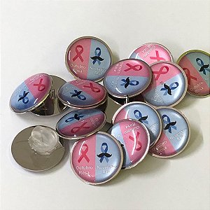 Botton Outubro Rosa e Novembro Azul