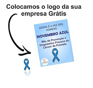 Botton Laço Novembro azul