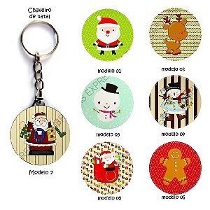 Chaveiro Natal e Ano Novo Compre 55 e Ganhe 5