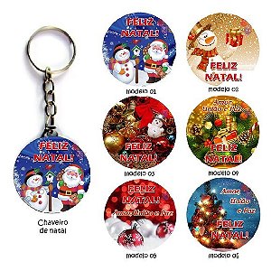 Chaveiro Natal e Ano Novo