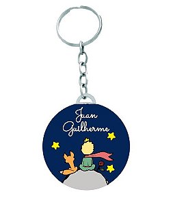 Chaveiro Pequeno Príncipe Personalizado