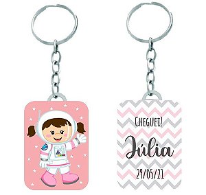 Chaveiro Personalizado Astronauta Ou Espaço