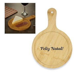 Tábua Redonda Pequena Personalizada Natal