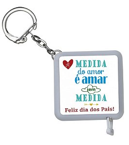 Fita Métrica Plástica de 1 Metro Personaizada Dia dos Pais