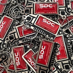 Chaveiro Caminhão Personalizado com Logo
