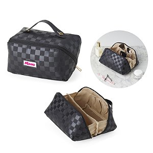 Necessaire de Couro Sintético personalizada dia das Mães