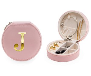 Porta Joias couro sintético personalizado como desejar