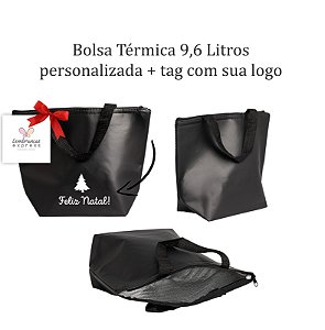 Bolsa Térmica 9,6 Litros personalizada Natal