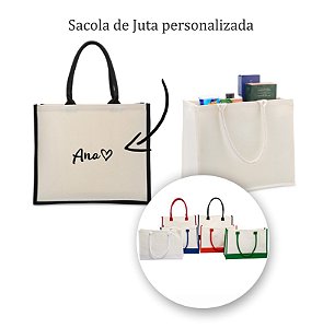 Sacola de Lona Personalizada
