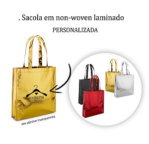 Sacola METALIZADA PERSONALIZADA