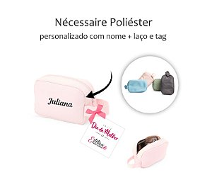Nécessaire Poliéster Personalizada Dia das Mulheres