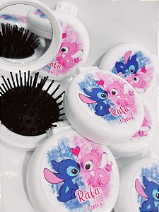 Escova Personalizada Stitch e Angel