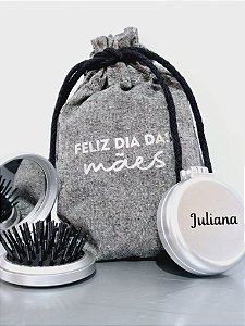 Kit Mamãe Iluminada - Saquinho + escova