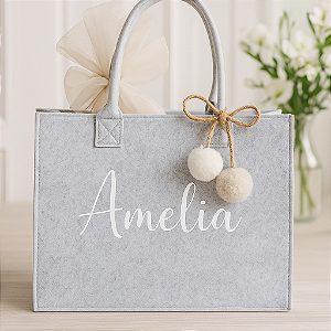 Sacola de Feltro Personalizada como desejar