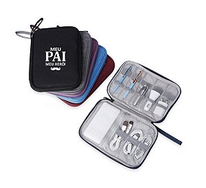 Estojo para Kit tecnológico Personalizado Dia dos Pais