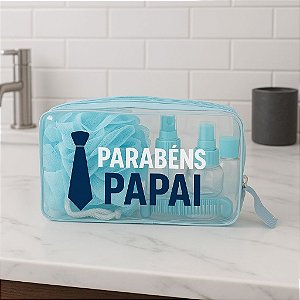 Kit Viagem com 10 Peças internas PERSONALIZADO COMO DESEJAR Dia dos Pais