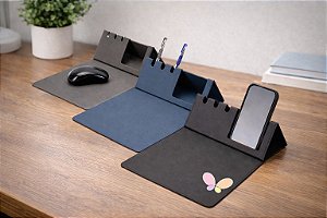 Mouse Pad Suporte Celular Personalizado PU