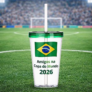 Copo Plástico 600ml Personalizado Copa