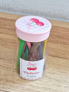 Giz de Cera com 24 Cores Personalizado com Seu Tema