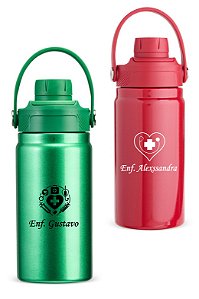 Garrafa Térmica 400 ml Personalizada com Sua Logo